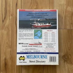UBD Melbourne Street Directory 1994 32nd Edition Historical VIC Maps Book