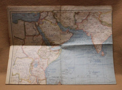 THE COLUMBIA STANDARD Illustrated WORLD ATLAS 1942-43 plus 1941 Indian Ocean Map