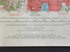 10 MI Geological Survey maps TRAVERSE CITY, EMPIRE, FRANKFORT, MANISTEE, MESICK