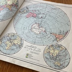 Phillips Australian Commonwealth Atlas Vintage 1955