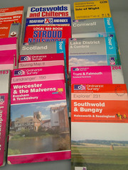 job lot ordanance survey maps