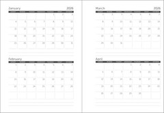 2026 National Parks WPA Weekly Planner 6″ x 8.25″ Spiral Bound