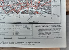 Ordnance Survey One-Inch Map 160 LONDON N W New Popular 6th Edition 1945