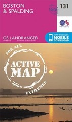 Boston & Spalding (Map) OS Landranger Active Map