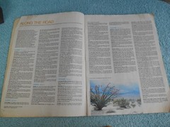 VINTAGE Rand Mcnally 1983 Midsize Road Atlas & TRAVEL GUIDE Paperback 87 PAGES.