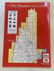 NEW HAMPSHIRE — DeLorme Atlas & Gazetteer — Sixteenth Edition, 2010