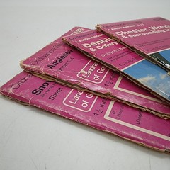 Job Lot Maps -Wales & Borders, X13 Mainly OS 1:50000 & Street Maps Various dates