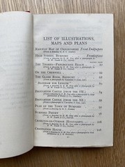 Oxfordshire (The Little Guides) F. G. Brabant, Vintage 1933 Methuen 5th Ed. Map