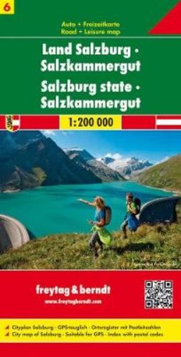 Freytag-Berndt Land Salzburg – Salzkammergut, Automap 1:200.00 (Map) (UK IMPORT)