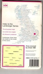 Landranger Sheet 154 Cambridge, Newmarket and Surrounding Area : Ordnance Survey