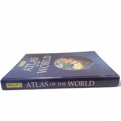Britannica Atlas 1768 & Philips Atlas of the World Bundle Hardcover | Preloved