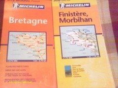 Finistere/Morbihan: No.308 (Michelin Local Maps) Sheet map, folded Book The Fast