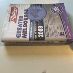 Melway 2008 Greater Melbourne Street Directory Edition 35