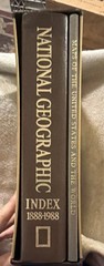 National Geographic Society Index 1888-1988 Atlas Maps US World Collection
