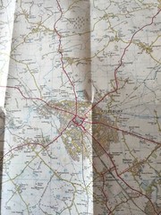 1993 Ordnance Survey Landranger Map 165 Aylesbury And Leighton Buzzard Area