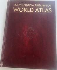 Encyclopaedia Britannica World Atlas Unabridged Hardcover Book