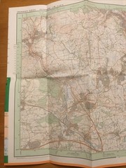 1993 Ordnance Survey Pathfinder Map 1148 ST 08/18 Pontypridd South & Caerphilly