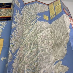 Munro & Corbett Chart Including Grahams Donalds Detachable Wallchart Harvey Maps