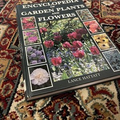 Encyclopaedia of Garden Plants Hardback Book by Lance Hattatt. Large book.