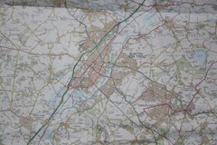 Ordnance Survey Landranger Map – Derby & Burton upon Trent – Sheet 128 – 2002