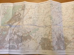 1978 Ordnance Survey Pathfinder Map TQ 49/59 Loughton And Harold Hill