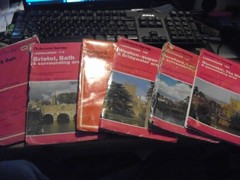 Job Lot of 6 plus 2 West Country O/S Maps – All Listed – VG