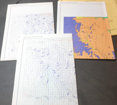 1976 OWRB Ground Water Resources Rush Spring Sandstone OK Publication 72, 3 Maps