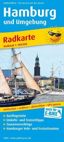 Freytag-Berndt Hamburg and the surrounding area (Map) (UK IMPORT)