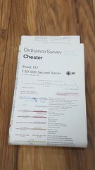 Ordnance Survey Map ~ Chester ~ Sheet 117 ~ 1:50 000 Second Series 1978