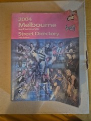 UBD 2004 Melbourne And Surrounds Street Directory 39th Edition Official AFL