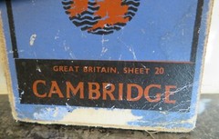 Bartholomew’s Revised Half Inch Map of Cambridge Folded Map Good Condition