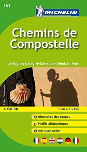 CHEMINS DE COMPOSTELLE 161 ; LE PUY-EN-VELAY ; By Michelin & Michelin **NEW**