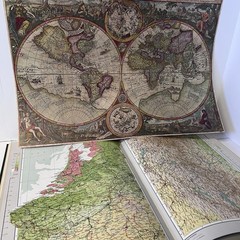 Readers Digest Great World Atlas 1969 Third Edition Map