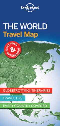 The World Planning Map (Travel Guide) – Map By Lonely Planet – VERY GOOD