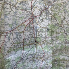 ALDERSHOT Sheet 169 1959 CLOTH Seventh Series Ordnance Survey One Inch Map