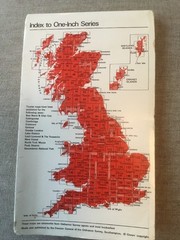 1969 Ordnance Survey One Inch Map 107 Snowdon (incl Menai Bridge, Bethesda)