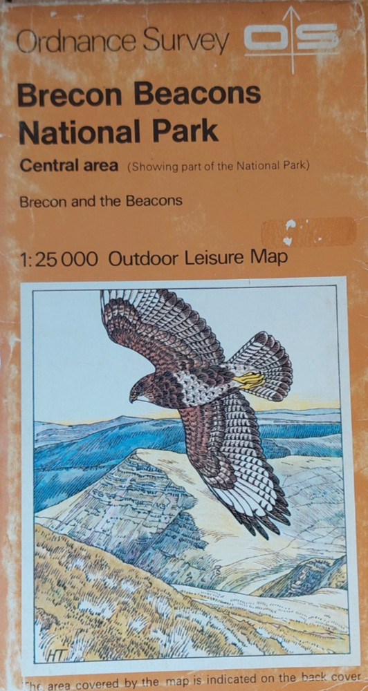 Ordnance Survey Brecon Beacons National Park Central Area