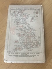 Ordnance Survey Hexham Sheet 77 One Inch Map 1956 Seventh Series