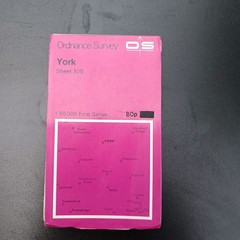 Bundle of 7 UK ordnance survey and street maps – various areas