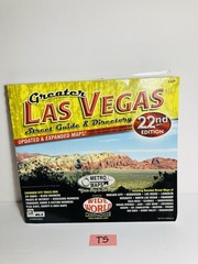 Las Vegas NV Street Guide & Directory 22nd Edition Spiral Wired Wide World