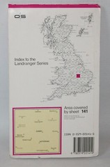 Ordnance Survey Landranger Map – Kettering & Corby, Sheet 141 – 1987