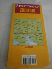 Insight Travel Map Austria 1:300 000 Digital Mapping City Plans APA publications