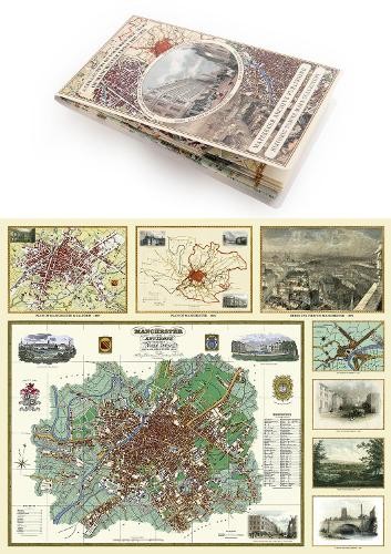 Mapseeker Publi Manchester 1650 – 1876 – Fold Up Map featuring (Map) (UK IMPORT)