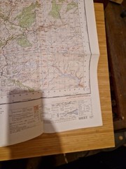 Ordnance Survey Map Of Great Britian – ABERYSTWYTH – 1966 – 1/63360
