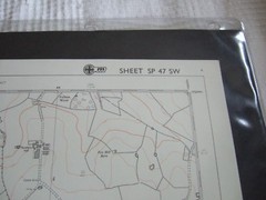Ordnance Survey (OS) 1:10 000 Original Sheet Map, WARWICKSHIRE SP 47 SW, 1990