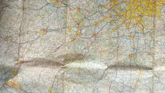 4 x South East of England maps OS & Bartholomew