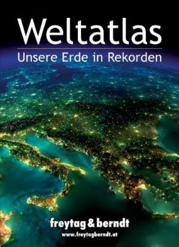 Freytag-Berndt Worldatlas – Our Earth in records (Map) (UK IMPORT)