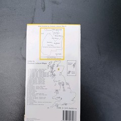 Bundle of 7 UK ordnance survey and street maps – various areas
