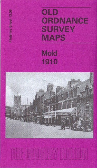 Mold 1910 Flintshire Sheet 13.08 by Alan Godfrey