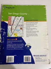 Thomas Guide 2005 San Diego County & Imperial County Street Guide / Map McNally